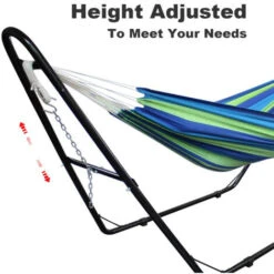 Soporte De Metal Para Hamaca De Jardín 280X95X115cm Marco De Hamaca (sin Lona) -Mano Mano Ventas 42307792 5