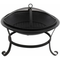 Brasero Atlanta Acero Negro 51 Cm 85014 RedFire