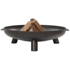 Chimenea De Cuenco Salo Acero 80 Cm Negra 81020 RedFire -Mano Mano Ventas 4273237 4