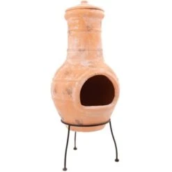 Chimenea Star Flower Arcilla Color Paja 86037 RedFire -Mano Mano Ventas 4310519 3