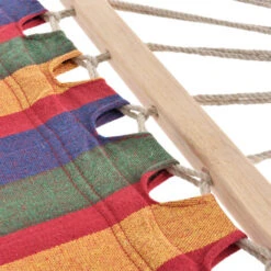 [casa.pro] Hamaca XXL Con Soporte (multicolor) (150 X 300 Cm) Conjunto Completo Superficie Para Tumbarse -Mano Mano Ventas 4597565 3