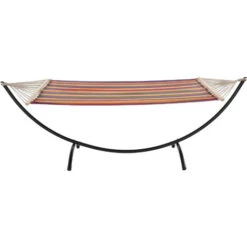 [casa.pro] Hamaca XXL Con Soporte (multicolor) (150 X 300 Cm) Conjunto Completo Superficie Para Tumbarse -Mano Mano Ventas 4597565 5
