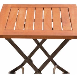 Mesa Auxiliar Plegable Mesa De Camping Mesa De Balcón Longitud 45 Cm Madera De Eucalipto Plegable, Metal Marrón, H 45 Cm, Balcón De Jardín 6 Mesa Auxiliar Plegable Mesa De Camping Mesa De Balcón Longitud 45 Cm Madera De Eucalipto Plegable, Metal Marrón, H 45 Cm, Balcón De Jardín -Mano Mano Ventas 46941091 3
