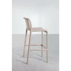 Taburete Alto De Jardín Wendell SKLUM Beige Almendra ↑65 Cm -Mano Mano Ventas 47366972 3