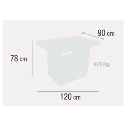 MESA AUXILIAR PARA BARBACOA CON FREGADERO MAGUI EN PIEDRA -Mano Mano Ventas 47880565 2