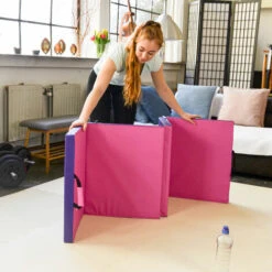 Colchoneta De Deporte 200605cm Rosa/berenjena -Mano Mano Ventas 49738333 4