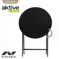 Mesa Redonda Plegable Jardín Metal Aktive -Mano Mano Ventas 49955848 3