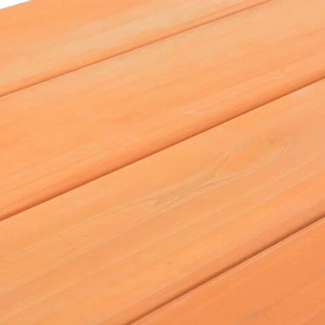 Mesa De Pícnic Infantil Con Bancos Madera De Abeto 89x79x50 Cm 5 Mesa De Pícnic Infantil Con Bancos Madera De Abeto 89x79x50 Cm - Imagen 5