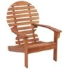 Hommoo Silla Adirondack De Madera Maciza De Acacia