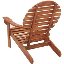Hommoo Silla Adirondack De Madera Maciza De Acacia -Mano Mano Ventas 52405287 4