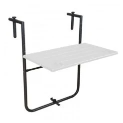 Papillon Mesa Plegable Colgante Para Balcones / Terrazas 36x60 Cm. Altura Regulable