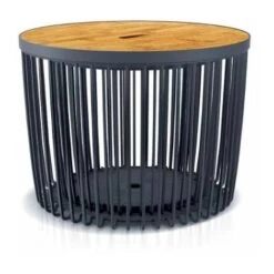 Cesta Con Función De Mesa Prosperplast CLUBO TS SET Antracyt