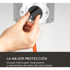 Blumfeldt Heatwave Estufa De Gas 10 KW (728 G/h) Con Ruedas, Cubierta Protectora Y Encendido Piezoeléctrico -Mano Mano Ventas 53439838 4