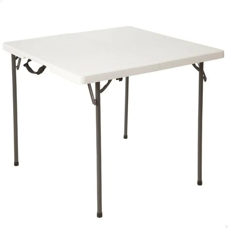 Lifetime Mesa Cuadrada Plegable Blanco 94x94x74 Cm 1 Lifetime Mesa Cuadrada Plegable Blanco 94x94x74 Cm