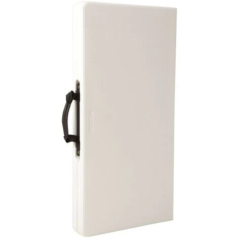 Lifetime Mesa Cuadrada Plegable Blanco 94x94x74 Cm 2 Lifetime Mesa Cuadrada Plegable Blanco 94x94x74 Cm - Imagen 2