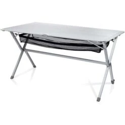 Mesa Enrollable Camping Michigan Aluminio 140x80x70 Cm Campart Travel
