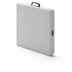 Mesa Plegable Ajustable, 120x60x58/74 Cm, Blanco -Mano Mano Ventas 54673293 3