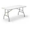 Mesa Plegable Multifuncional, 152x70x74 Cm, Blanco