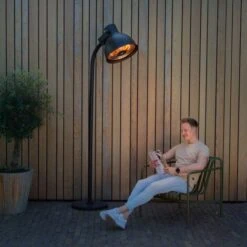 VONROC Calefactor Vesuvio 2000W - Con Mando A Distancia - Elemento Calefactor Infrarrojo Halógeno - 3 Niveles De Calor Diferentes -Mano Mano Ventas 55663044 3