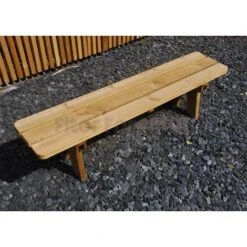 Banco De Madera Tratada Eco 180cm Desmontado