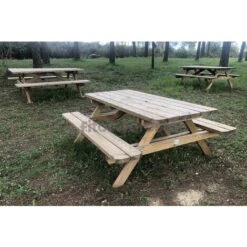 Mesa Picnic Pica 8 Pax 200cm Desmontada