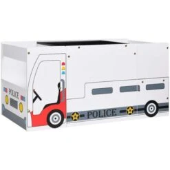 Mesa Y Silla Infantil 3 Pzas Diseño Coche De Policía MDF VidaXL -Mano Mano Ventas 55942356 4