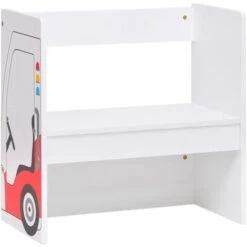 Mesa Y Silla Infantil 3 Pzas Diseño Coche De Policía MDF VidaXL -Mano Mano Ventas 55942356 5