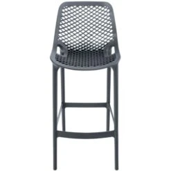 Set De 2 Taburetes Outdoor Air Gris Oscuro -Mano Mano Ventas 56478898 5