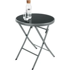 Conjunto De Muebles Para Balcón Düsseldorf - Muebles De Jardín Modernos, Mesa Y Sillas De Terraza Con Estructura De Acero, Mobiliario De Jardín Plegable Portátil -Mano Mano Ventas 56501086 5