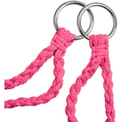 Silla Colgante Jane - Columpio De Cesta Con Cojín, Asiento Colgante Con Estructura De Acero, Silla Colgante Para Jardín Con Trenzado De Algodón -Mano Mano Ventas 56808045 5