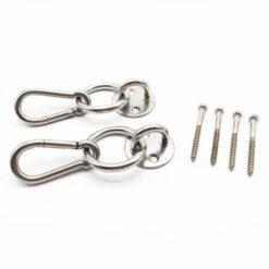 Kit Para Colgar Hamacas De Interior Con Mosquetones Y Tornillos De Acero Inoxidable 7 Kit Para Colgar Hamacas De Interior Con Mosquetones Y Tornillos De Acero Inoxidable -Mano Mano Ventas 56879440 3