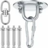 Gancho De Techo Silla Colgante Gancho Giratorio De 360°, Soporte Exterior De Acero Inoxidable Hasta 500 Kg Para Fijación De Techo Silla Colgante Hamaca Saco De Boxeo Triumph 1 PCS Rotación De 360 ​​°