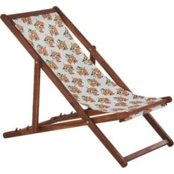 Conjunto De 2 Tumbonas De Jardín De Tela Madera De Acacia Oscura Patrón De Naranjas Reclinable Plegable Anzio 8 Conjunto De 2 Tumbonas De Jardín De Tela Madera De Acacia Oscura Patrón De Naranjas Reclinable Plegable Anzio -Mano Mano Ventas 57767383 4