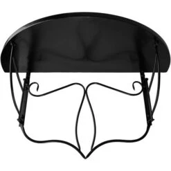 Mesa Plegable De Balcón Para Macetas Mosaico 75x65x62cm - Mesa Colgante De Acero, Mesa Elegante Para Terraza Con Anclajes Metálicos, Mueble De Exterior Con Decorado De Mosaico -Mano Mano Ventas 57881965 5