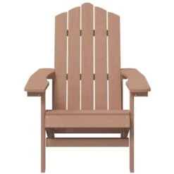 Silla De Jardín Adirondack HDPE Marrón VidaXL 8 Silla De Jardín Adirondack HDPE Marrón VidaXL -Mano Mano Ventas 57953570 4