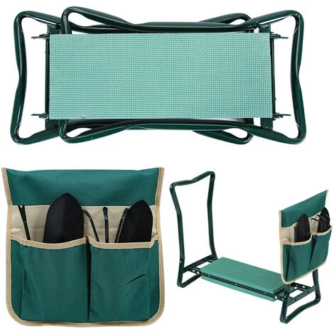 Hengda 2 En 1 Kniebank Con Cojín De Rodilla Suave, Taburete De Jardín Plegable Con 1 Bolsas De Herramientas Grandes, Banco De Jardín Hecho De Acero, Hasta 150 Kg 1 Hengda 2 En 1 Kniebank Con Cojín De Rodilla Suave, Taburete De Jardín Plegable Con 1 Bolsas De Herramientas Grandes, Banco De Jardín Hecho De Acero, Hasta 150 Kg