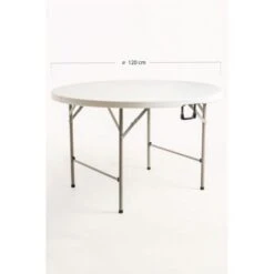 Mesas Jardín - Mesa Resin Redonda 120 Cm -Mano Mano Ventas 58534442 3