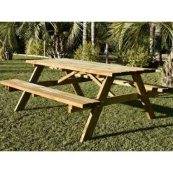 MESA DE PICNIC NUEVO MODELO 2023 ASIENTOS ABATIBLES