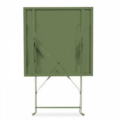 Mesa De Jardín Cuadrada 60 X 60 Cm Plegable De Acero Verde Cactus Rome 7 Mesa De Jardín Cuadrada 60 X 60 Cm Plegable De Acero Verde Cactus Rome -Mano Mano Ventas 58747725 3