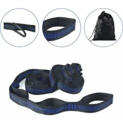 Juego De Montaje De Hamacas, Correas De Columpio De Gancho Grueso, Juego De Colgar Sillas Colgantes, Para Hamacas Y Columpios Colgantes Rápidos Y Fáciles Camping, Senderismo, Mochilero, Picnic -Mano Mano Ventas 58753492 3