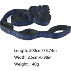 Juego De Montaje De Hamacas, Correas De Columpio De Gancho Grueso, Juego De Colgar Sillas Colgantes, Para Hamacas Y Columpios Colgantes Rápidos Y Fáciles Camping, Senderismo, Mochilero, Picnic -Mano Mano Ventas 58753492 4