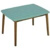 Mesa De Jardín Para Niños De Acacia Azul - GOZO - Venta-unica