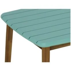 Mesa De Jardín Para Niños De Acacia Azul - GOZO - Venta-unica -Mano Mano Ventas 59226980 4