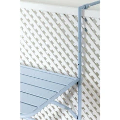 Mesa De Jardín Colgante Y Plegable Rectangular (70x45,5 Cm) Janti SKLUM Azul Niebla -Mano Mano Ventas 59252380 5