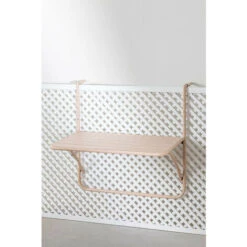 Mesa De Jardín Colgante Y Plegable Rectangular (70x45,5 Cm) Janti SKLUM Beige Nude -Mano Mano Ventas 59252392 3