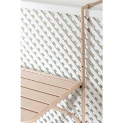 Mesa De Jardín Colgante Y Plegable Rectangular (70x45,5 Cm) Janti SKLUM Beige Nude -Mano Mano Ventas 59252392 5