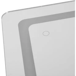 Espejo De Baño 70x50, LED Interruptor Táctil (Horizontal/Vertical) -Mano Mano Ventas 59498518 3