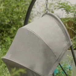 Silla Colgante Con Soporte Para Exteriores Columpio Colgante Con Marco De Acero 95 X 95 X 187cm OGS57-HG SoBuy ES -Mano Mano Ventas 59722857 4