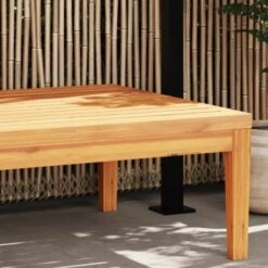 Mesa De Jardín Madera Maciza De Acacia 64x64x29 Cm VidaXL -Mano Mano Ventas 60177596 4