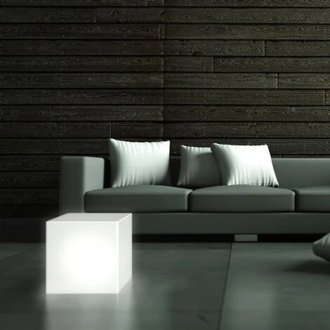 Mesa De Bar De Jardín Puf De Exhibición De Tienda De Cubo Luminoso Icekub Talla: 35 X 35 5 Mesa De Bar De Jardín Puf De Exhibición De Tienda De Cubo Luminoso Icekub Talla: 35 X 35 - Imagen 5